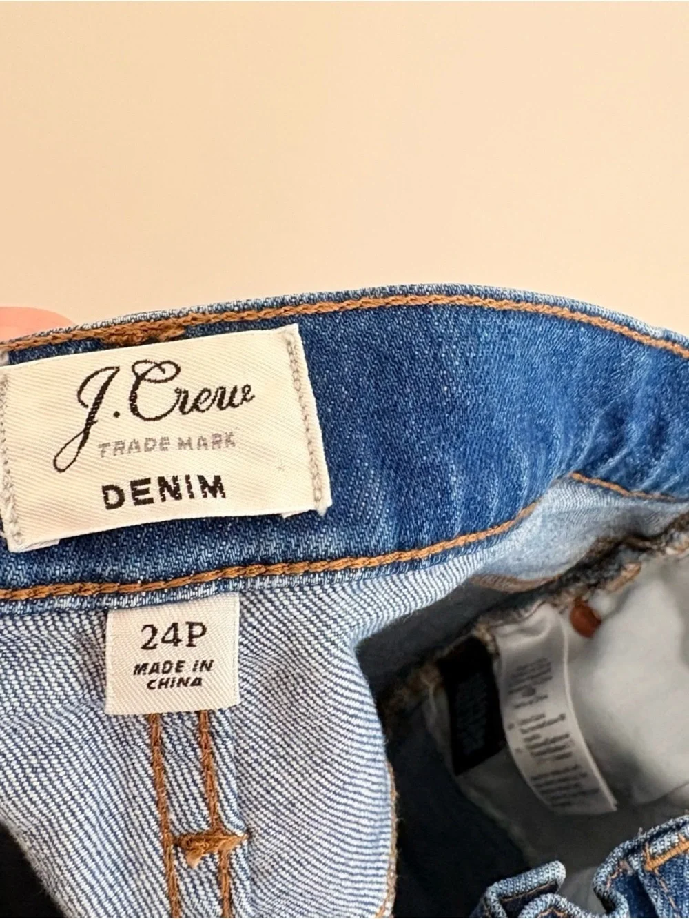 J. Crew Denim Cut-Off Button Down Skirt